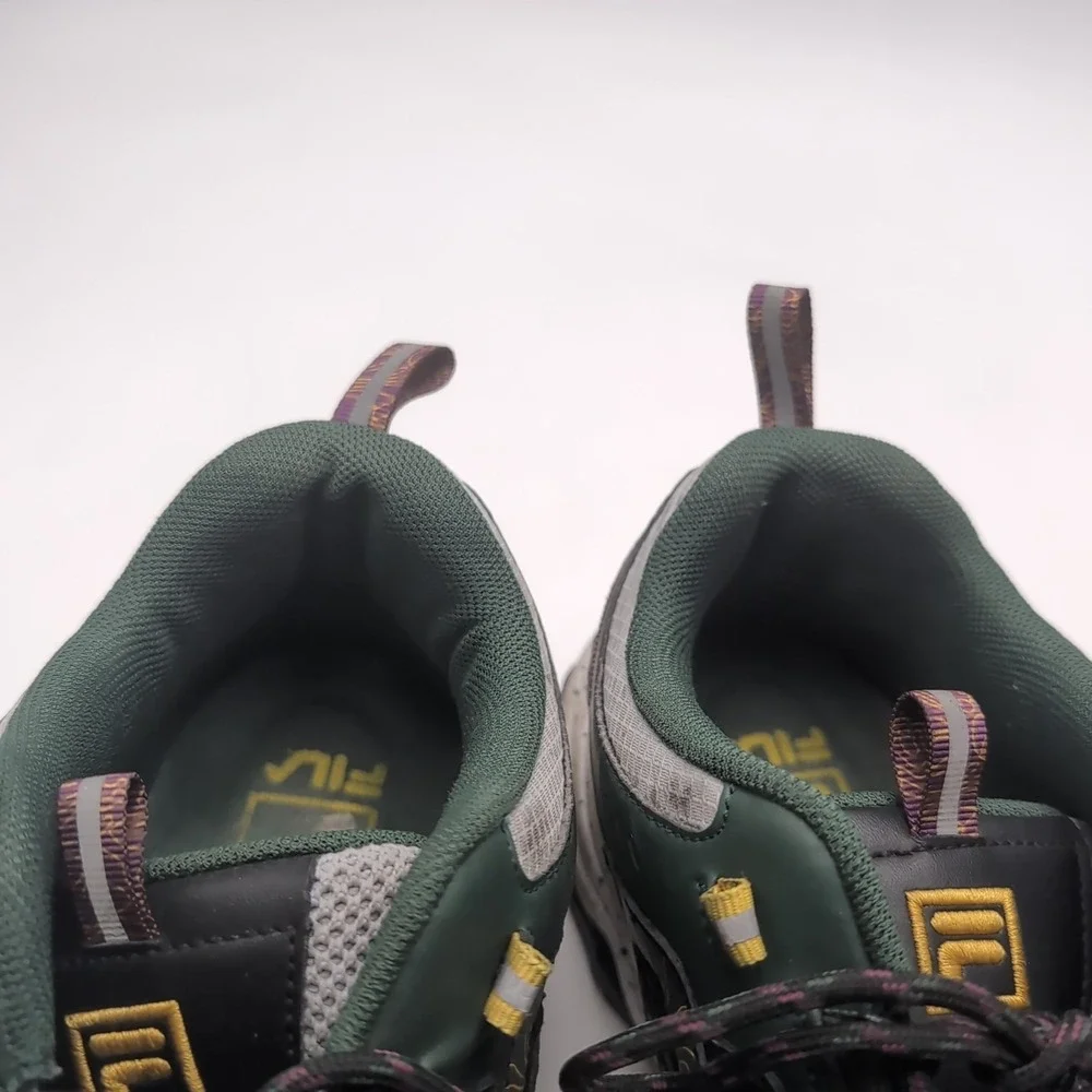 Fila Oakmont TR‎ Mid Men's Sneakers Green Hiking 11.5 Men's Outdoor